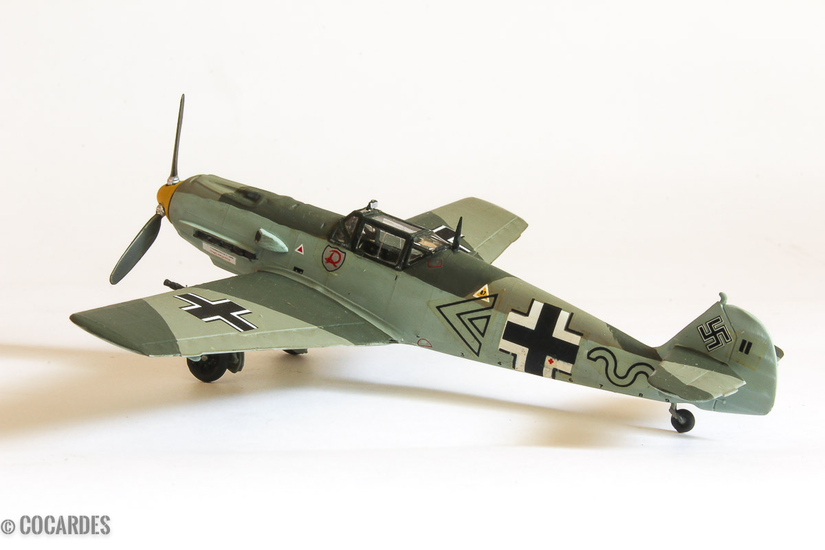 Match Bf 109E au 1/72