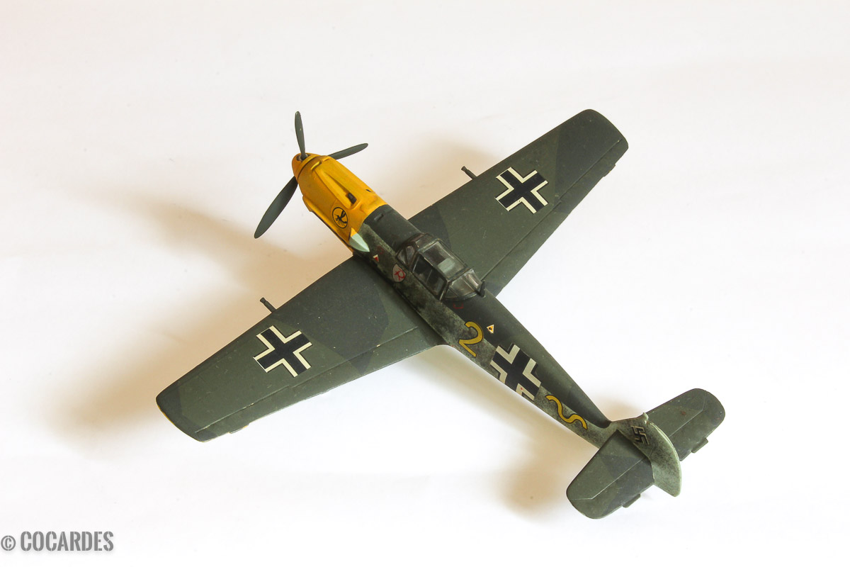 Match Bf 109E au 1/72